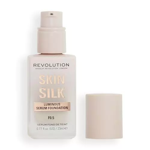 Makeup Revolution Skin Silk Serum Foundation con ácido hialurónico