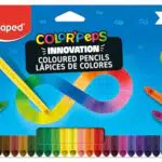 Maped Peps Infinity lápices de colores con diseño ergonómico triangular