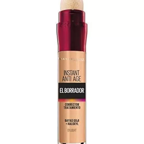 Maybelline New York Corrector de Ojeras y Bolsas con Bayas de Goji y Haloxyl