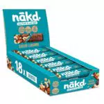 Nākd Barritas Raw de Fruta y Frutos Secos Sabor Caramelo Salado 100% Naturales