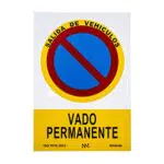 Normaluz NM RD40048 Señal de Vado Permanente de PVC para Exterior
