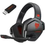 NUBWO G06 Auriculares Gaming Inalámbricos 7.1, Bluetooth y USB para PC y PS5