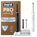 Oral-B Pro 3 Cepillo Eléctrico Recargable con Cabezal de Recambio y Temporizador