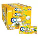 Orbit Refreshers Chicles Sin Azúcar Sabor Tropical Formato Handypack