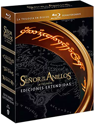 El Señor de los Anillos Edición Extendida Remasterizada Blu-Ray