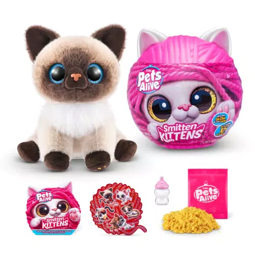 ZURU Pets Alive Smitten Kittens Surprise Juguete Interactivo para Niños