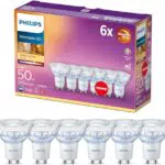 Philips - Bombilla LED Spot Foco 50W, GU10, 36 Grados Apertura