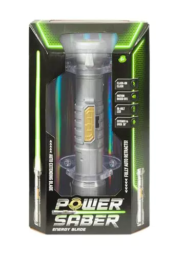 POWER SABER Sable Láser Extensible y Retráctil para Niños y Adultos Seguro