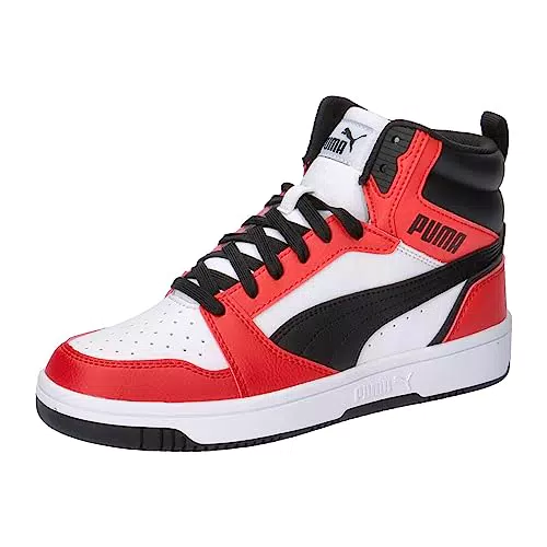 PUMA Rebound V6 Mid Jr zapatillas deportivas para niños
