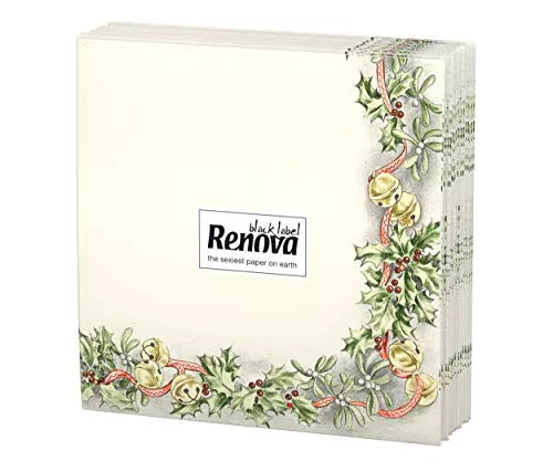 Renova Servilletas de Papel Decoradas para Navidad