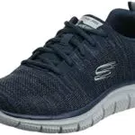 Skechers 232298, Zapatillas Hombre, Navy Knit Gray Trim