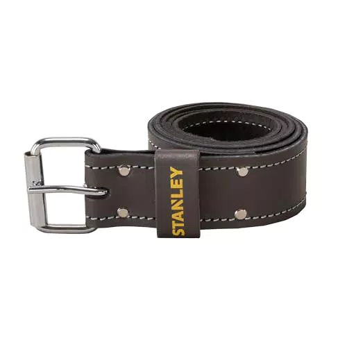 STANLEY cinturón de piel reforzado con hebilla resistente modelo STST1-80119