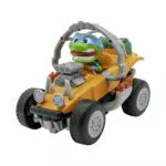 Teenage Mutant Ninja Turtles coche teledirigido Leonardo Roll Over clásico para niños