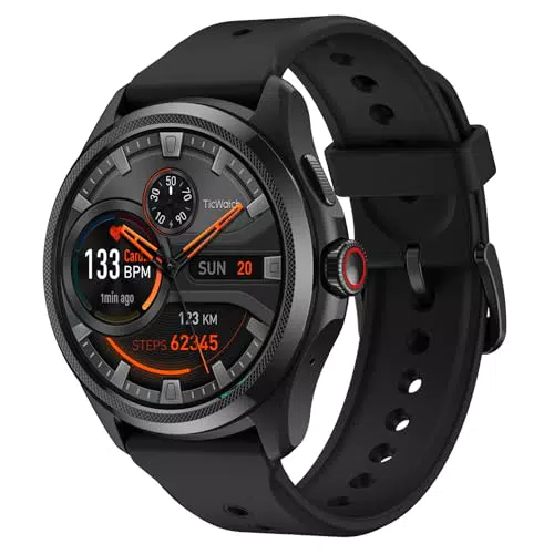 Ticwatch Pro 5 - Reloj inteligente Android con Snapdragon W5+ Gen 1 y GPS