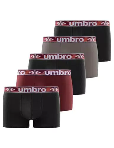 Umbro Calzoncillo Ropa Interior Hombre Algodón Liso