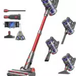 VACTechPro 48000Pa Aspiradora sin Cable Vertical con Filtración de 8 Capas