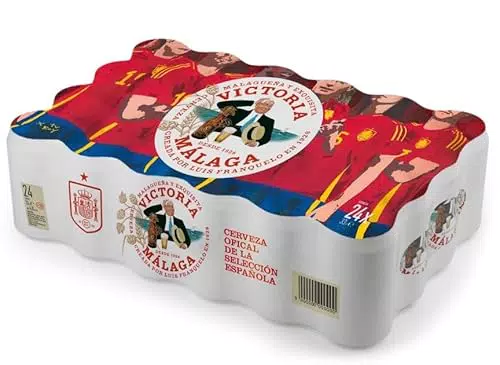 Victoria Cerveza Lager Malagueña Refrescante con Notas de Cereales