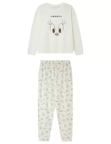 Women'secret Pijama largo de manga para mujer colección Multilicense Urban