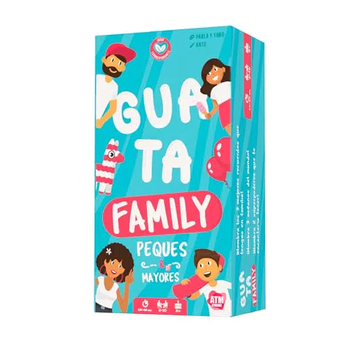 ATM Gaming Guatafamily: Juego de mesa familiar divertido para niños y adultos