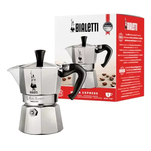 Bialetti - Moka Express: Icónica Cafetera Italiana para Espresso