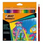 BIC Lápices de colores Intensity triangulares con mina irrompible