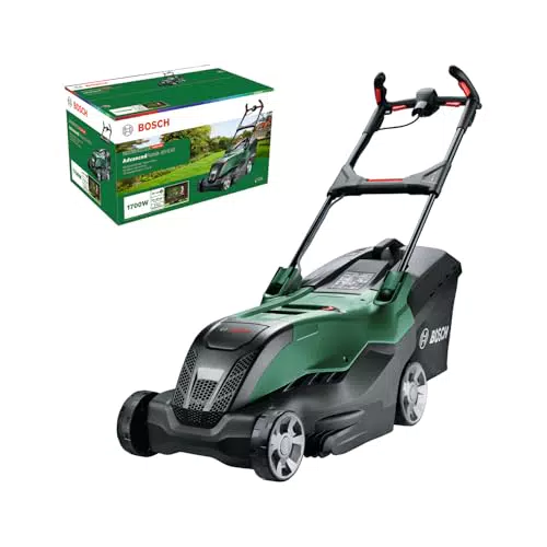 Bosch AdvancedRotak 40-650 cortacésped eléctrico potente de 1700W y 40 cm