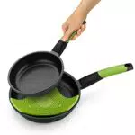 Bra Prior - Set de 3 Sartenes, Aluminio Fundido Antiadherente