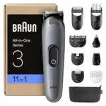 Braun Recortadora Todo en Uno Series 3 AIO3565 para Barba y Pelo Hombre