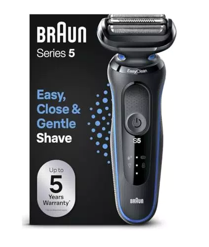 Braun Series 5 Afeitadora Eléctrica Hombre Recargable EasyClean 51-B1000s