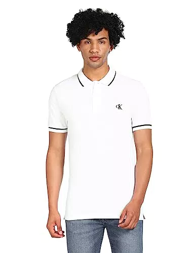 Calvin Klein polo de hombre manga corta cómodo y elegante