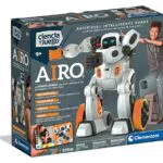 Clementoni Robot AIRO con Inteligencia Artificial, Juguete Educativo Interactivo