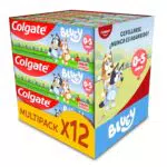 Colgate Kids Bluey pasta dental infantil con flúor sabor fresa para dientes de leche