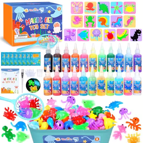 Dreamon Aqua Gelz Set de Juguete Mágico 3D DIY para Niños y Niñas