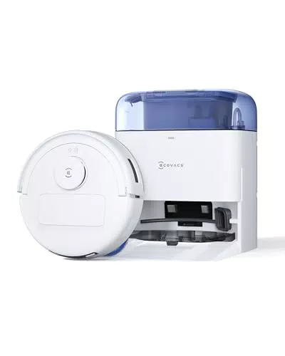 ECOVACS DEEBOT Mini Robot Aspirador y Fregasuelos con Succión 9000 Pa y Autovaciado