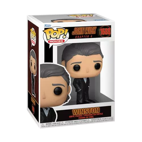 Funko Pop! Movies: John Wick 4 - Winston - Figura de Vinilo Coleccionable - Idea de Regalo- Mercancia Oficial - Juguetes para Niños y Adultos - Movies Fans - Muñeco para Coleccionistas y Exposición