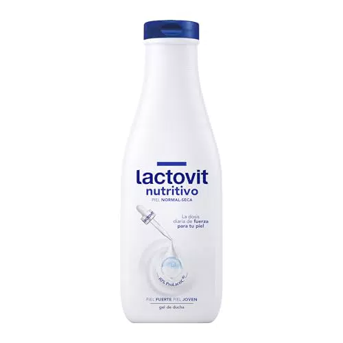 Lactovit - Gel de Ducha Nutritivo e Hidratante, Piel Fuerte y Joven