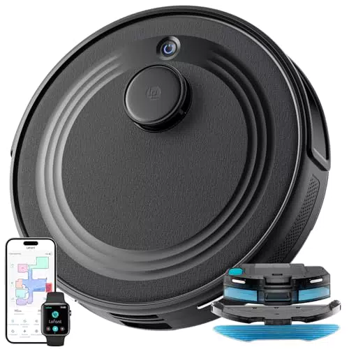 Lefant M2 Robot Aspirador y Fregasuelos con Mapeo Inteligente y WiFi
