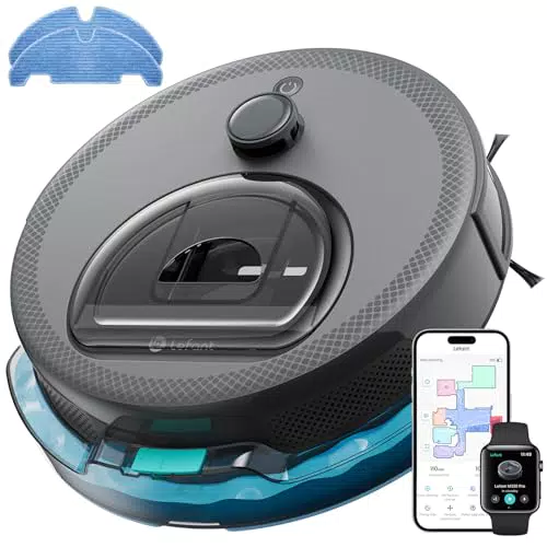 LEFANT M210 Pro Robot Aspirador, Succión 2200 Pa, Autonomía 120 Min, Ideal para Mascotas