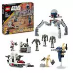 LEGO Star Wars 75372 Pack de Combate Soldado Clon y Droide, Juguete para Niños