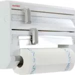 Leifheit Portarrollos de pared ComfortLine con cuchillas para corte limpio