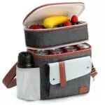 Lekespring bolsa térmica porta alimentos para trabajo y uso diario