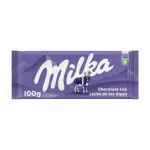 Milka Chocolate con Leche de los Alpes y Relleno Cremoso