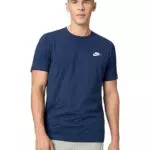 Nike Club Tee Camiseta para Hombre modelo NSW Club, cómoda y casual