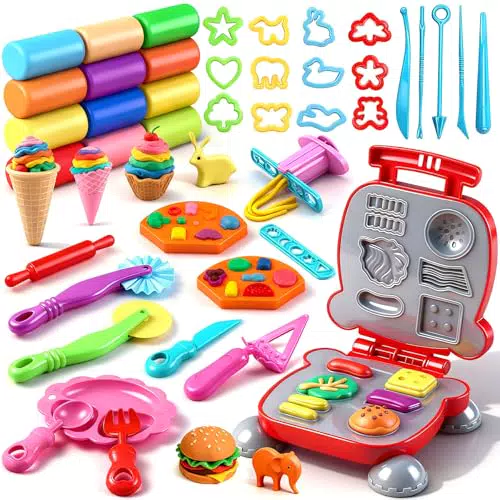 Ophy Moldes Plastilina - Juego de Plastilina Creative Fun para Plastilina Niños 2 a 5 Años