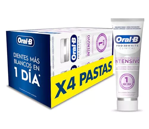 Oral-B Pro 3D White Clinical Dentífrico Blanqueador Intensivo con Menta