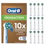 Oral-B Pro CrossAction Recambios Originales para Cepillo de Dientes Eléctrico