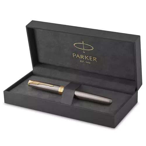 PARKER Sonnet Bolígrafo Roller de Punta Fina con Estuche de Regalo