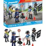 PLAYMOBIL Action Heroes Set de Figuras de Policía para Niños desde 4 Años 71730