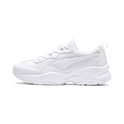 PUMA Cilia, Zapatillas Mujer, Multicolor Puma White Gray Violet Puma Silver