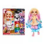 Rainbow High Muñeca de Moda DIY con Acuarelas Lavables y Kit de Tinte